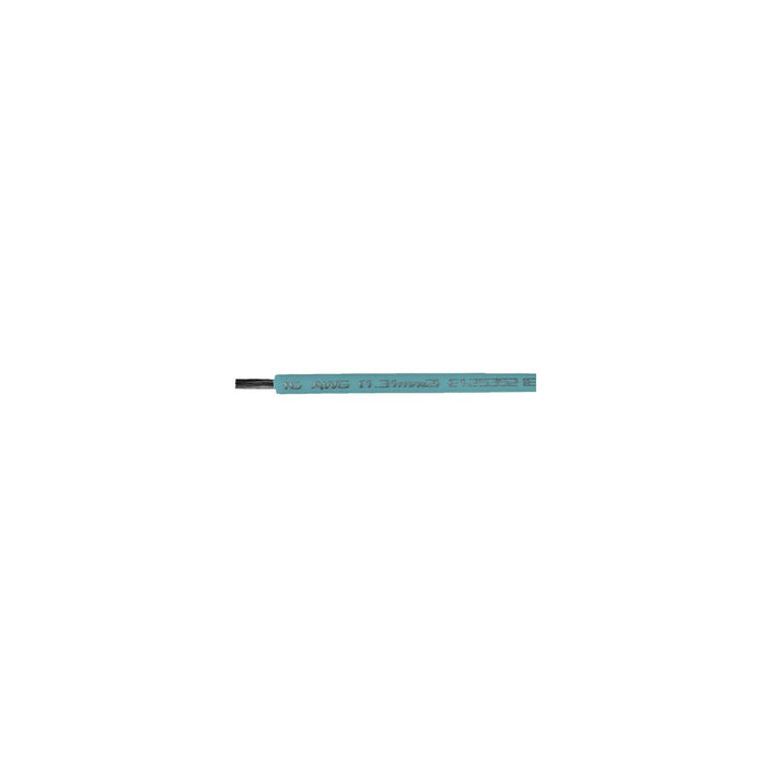 Cobra Wire and Cable A1016T10100FT Primary Tinned Copper Wire, 16 AWG, 100', Light Blue