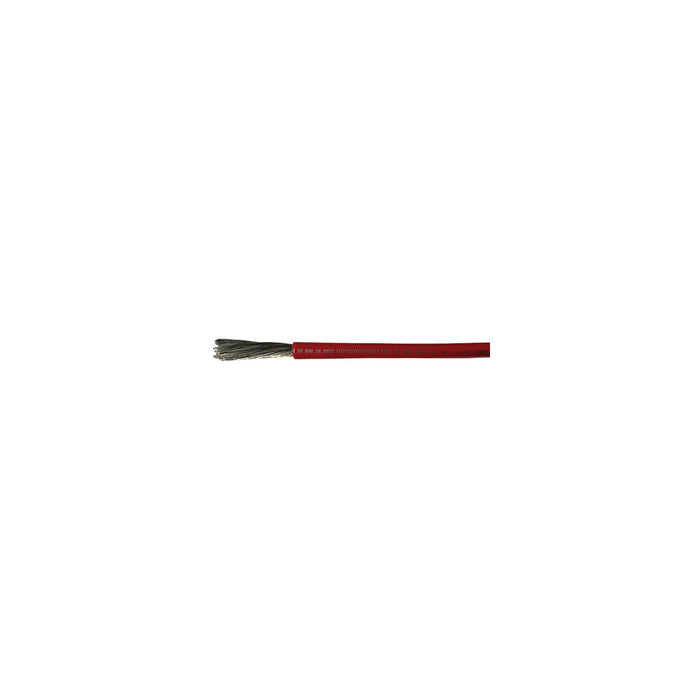 Cobra Wire and Cable A2002T01100FT Tinned Copper Battery Cable, 2 AWG, 100', Red