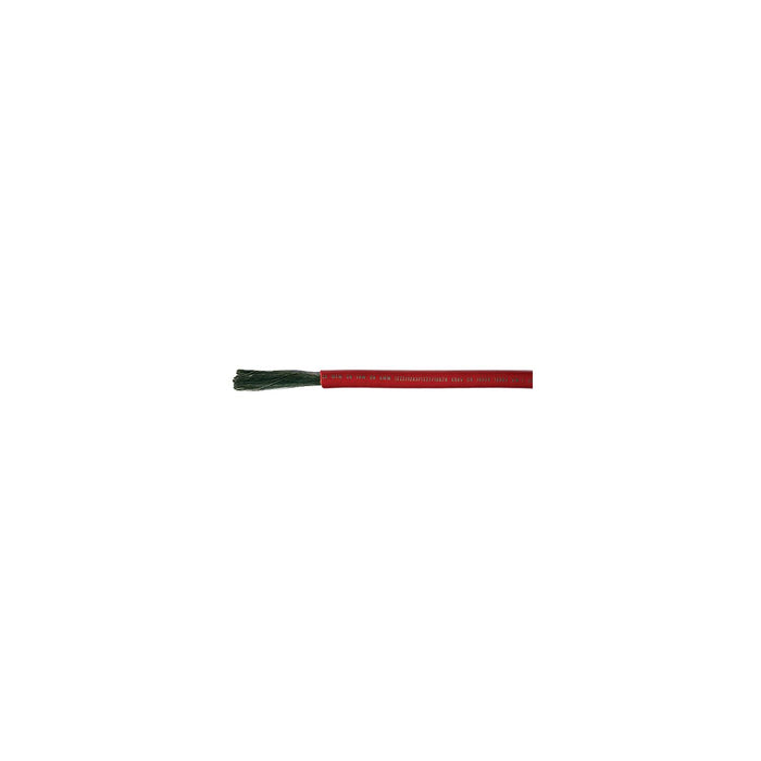 Cobra Wire and Cable A2004T01100FT Tinned Copper Battery Cable, 4 AWG, 100', Red
