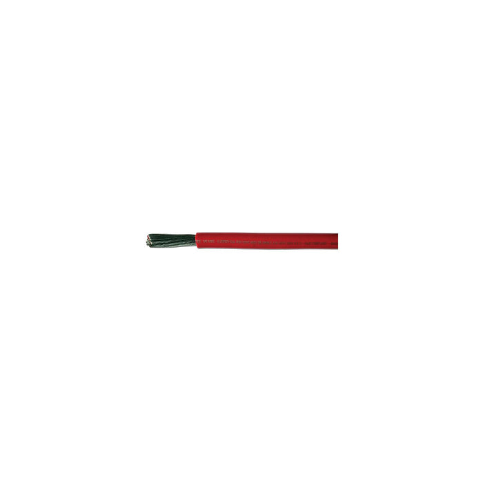 Cobra Wire and Cable A2006T01050FT Tinned Copper Battery Cable, 6 AWG, 50', Red