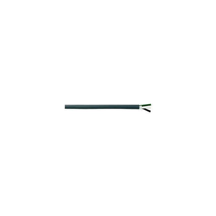 Cobra Wire and Cable B6W12T30100FT Tinned Copper Round Triplex Wire, 12/3, 100', White