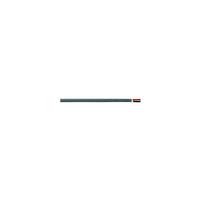 Cobra Wire and Cable B6G10T21100FT Tinned Copper Round Duplex Wire, 10/2, 100', Gray