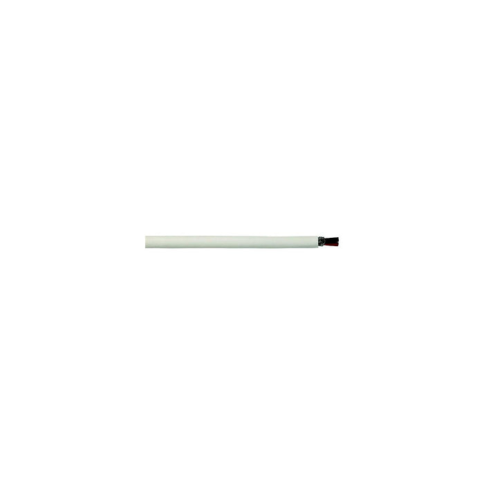 Cobra Wire and Cable B6W14T21250FT Tinned Copper Round Duplex Wire, 14/2, 250', White