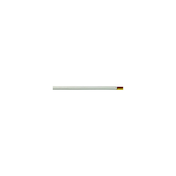 Cobra Wire and Cable B6W16T20250FT Tinned Copper Round Duplex Safety Wire, 16/2, 250', White