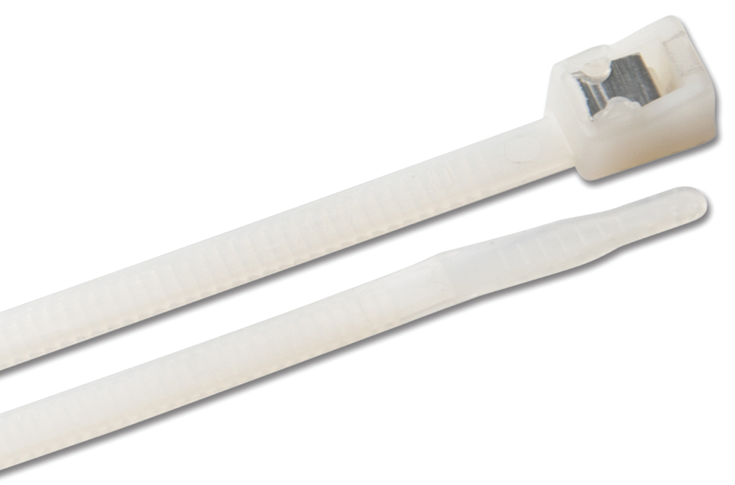 Ancor 199283 Self Cutting Cable Ties, 14" Natural, 50/pk