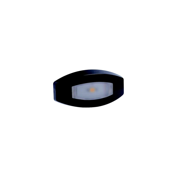 Lumitec 101758 Fiji Courtesy Light Direct, Black, 10-16V, 4-Pack