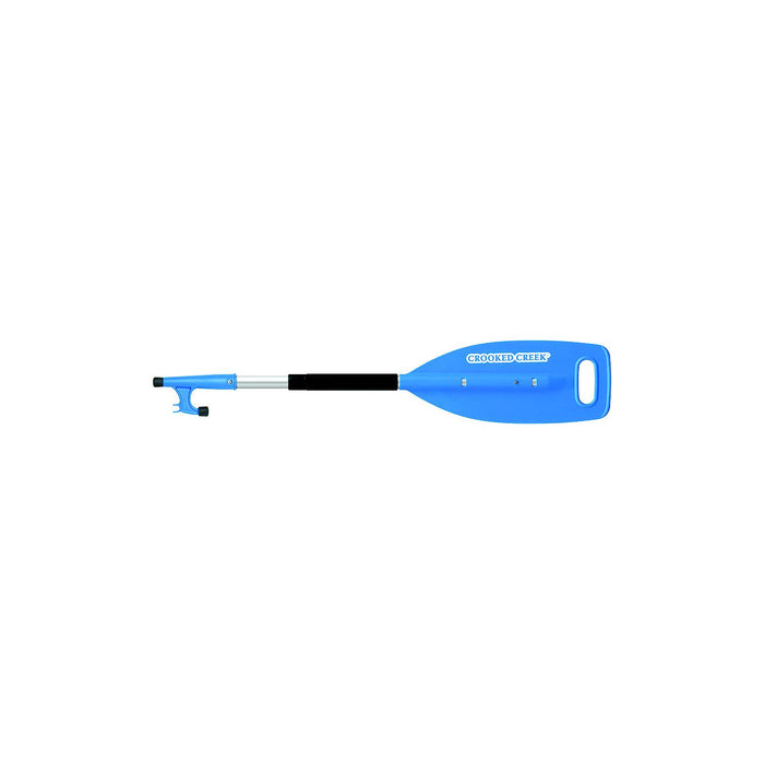 TRAC Outdoors 50471 Crooked Creek C11560 Blue 48" to 72" Telescoping Paddle Boat, Hook