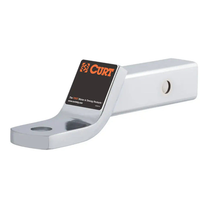 Curt 2" Shank, 7,500 Lbs., 2" Drop, 7-1/2" Long, Chrome