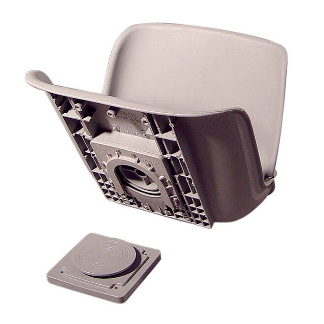Tempress 45933 Complete Spare Mounting kit For QD Seats, Dark Grey