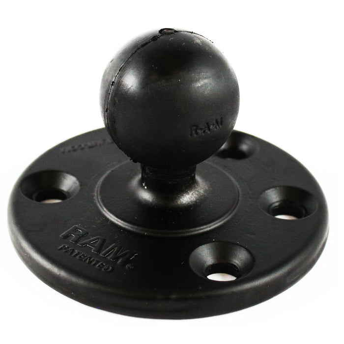 Soporte RAM de 3,68" con base redonda y bola de 1,5"