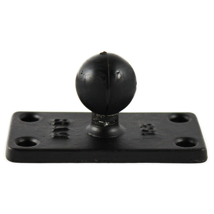 Base rectangular de 1,5" x 3" con bola de 1" para montaje RAM