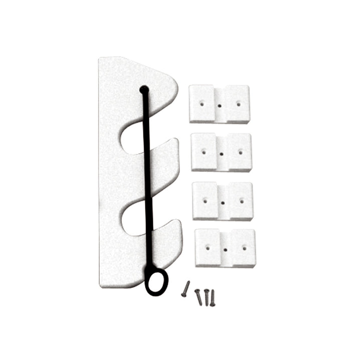 Soporte para caña Taco 2-RODPoly Bungee - Blanco