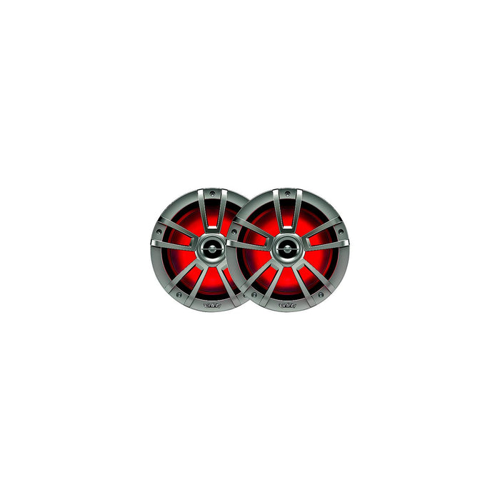Infinity INF622MLT Coaxial Marine Speakers, 6-1/2" Titanium, 1 pr.
