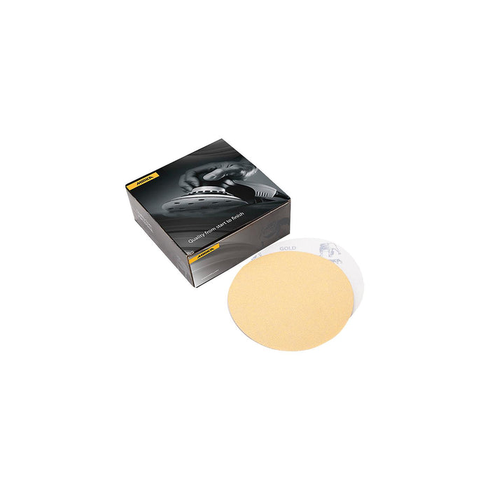 Mirka 23-622-220 Gold 6" Grip Disc, 220G 50/Pk