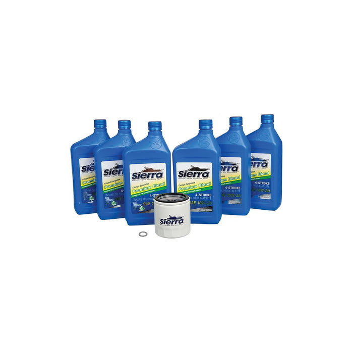 Sierra 18-9393 Yamaha 4 Stroke Oil Change Kit, Replaces Yamaha LUB-MRNLG-KT-10