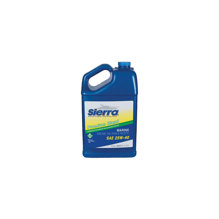 Sierra 18-9400-4 Oil-25W40 FCW I/O-I/B, 5 Qt.