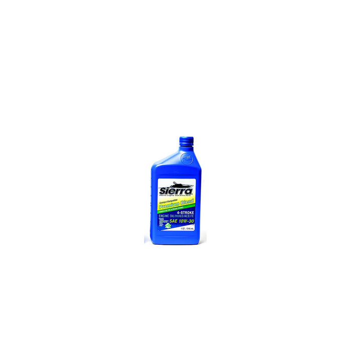 Sierra 18-9420CAT-3 4-Stroke Mineral Forumulation Marine Outboard Engine Oil, 10W-30, Gal