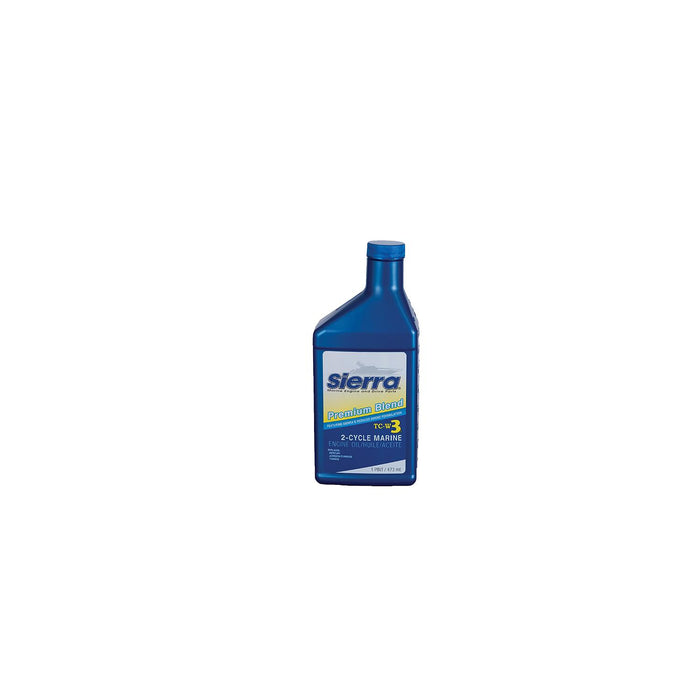 Sierra 18-9500-1 Blue Premium TC-W3 2 Cycle Engine Oil, Pt.