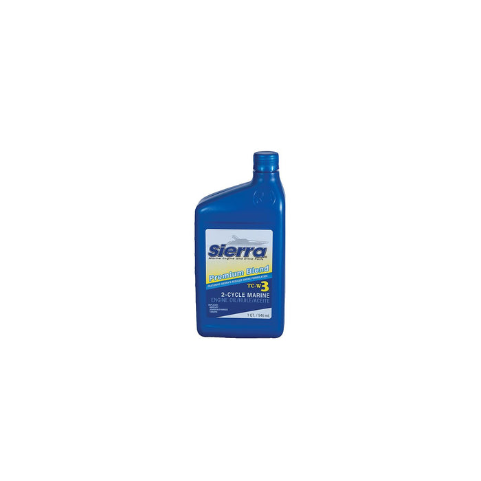 Sierra 18-9500-3 Blue Premium TC-W3 2 Cycle Engine Oil, Gal