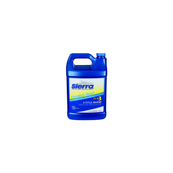 Sierra 18-9500-3 Blue Premium TC-W3 2 Cycle Engine Oil, Gal