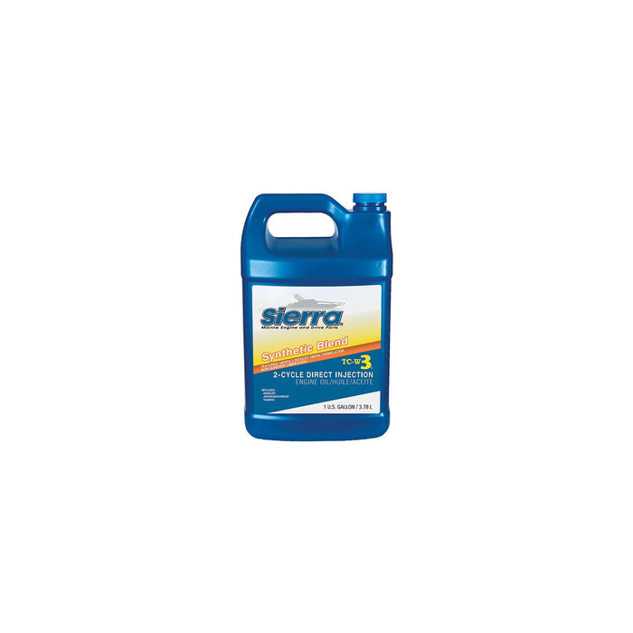 Sierra 18-9530-3 Synthetic Blend TC-W3 Direct Injection 2-Cycle Engine Oil, Gal.