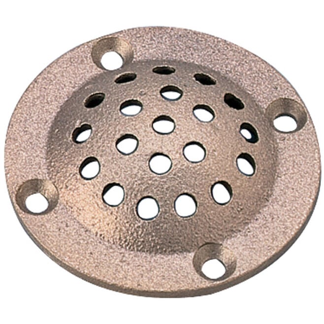 Perko 0086DP2PLB 3" Round Bronze Strainer for 3/4" T-Hulls