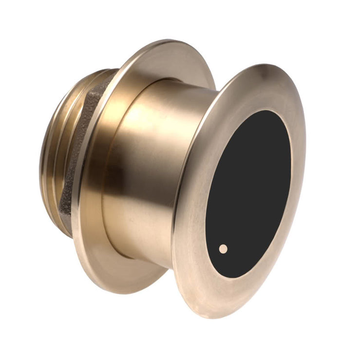 Transductor Garmin B175M de bronce de 12 grados para montaje en pasacascos - 1 kW, 8 pines