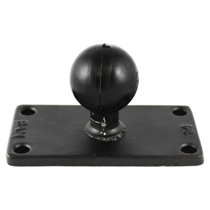Base rectangular de 2" x 4" con bola de 1,5" para montaje RAM