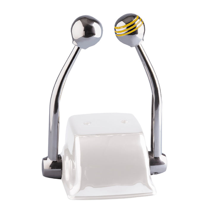 Juego de brazo de control estándar Schmitt Marine con perilla de acelerador dorada y perilla de cambio simple