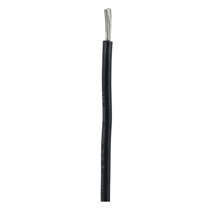 Cable primario Ancor negro de 10 AWG (se vende por pie)