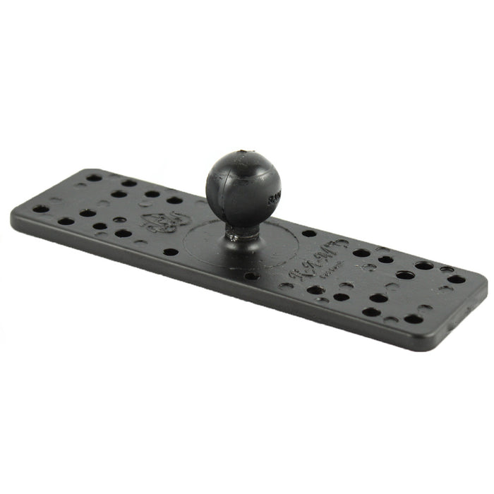 Base rectangular de 6,25" x 2" con bola de 1" para montaje RAM