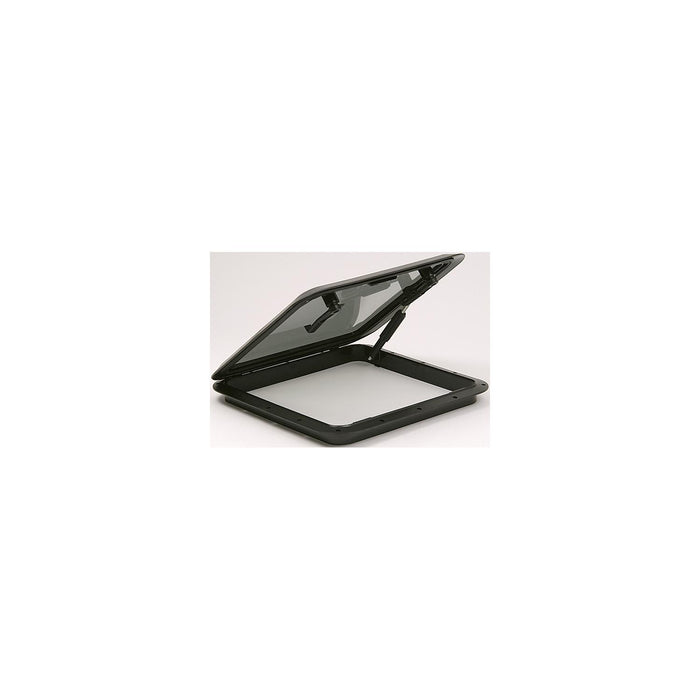 Bomar G927---1111 Hatch Package w/ Trim Ring & Screen, Black w/Smoked Acrylic Lens