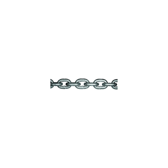 Grade 30 Proof Coil Hot Dip Galvanized Chain, 1/4" x 141' Pail