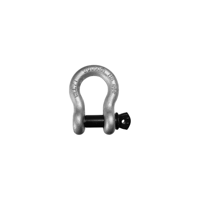 Titan Chain 10319610 High Strength Galvanized Bow Shackle, 3/8"