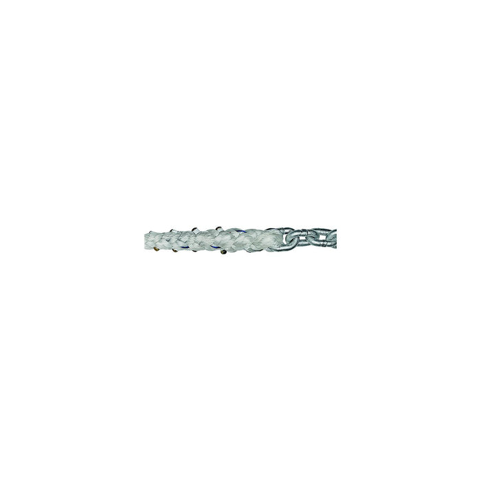 Titan Chain CAR8P58250H5150 Eight Strand Anchor Rode, 5/8" x 250' Line, 5/16" x 50' Chain