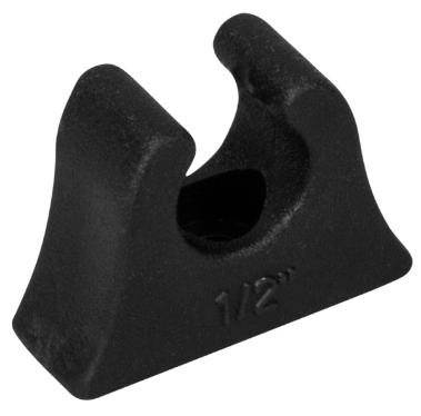 Clip de goma para poste Sea-Dog, negro, 5/8" (491343-1)