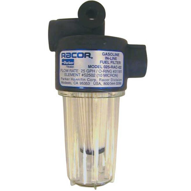 Racor 025-RAC-02 In-Line Gas Filter (10M) 1/4 — Freeport Marine Supply