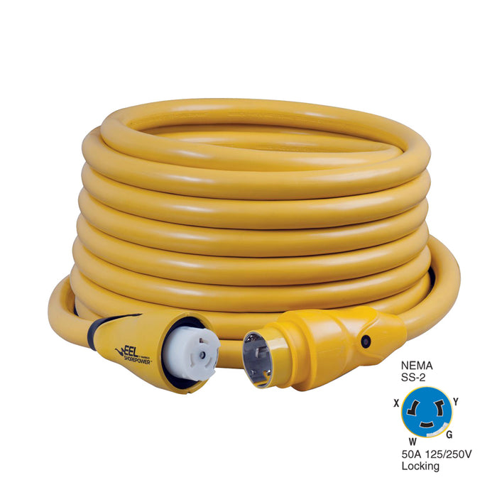 Marinco CS504-50 50 Amp 125/250V EEL ShorePower Cordset