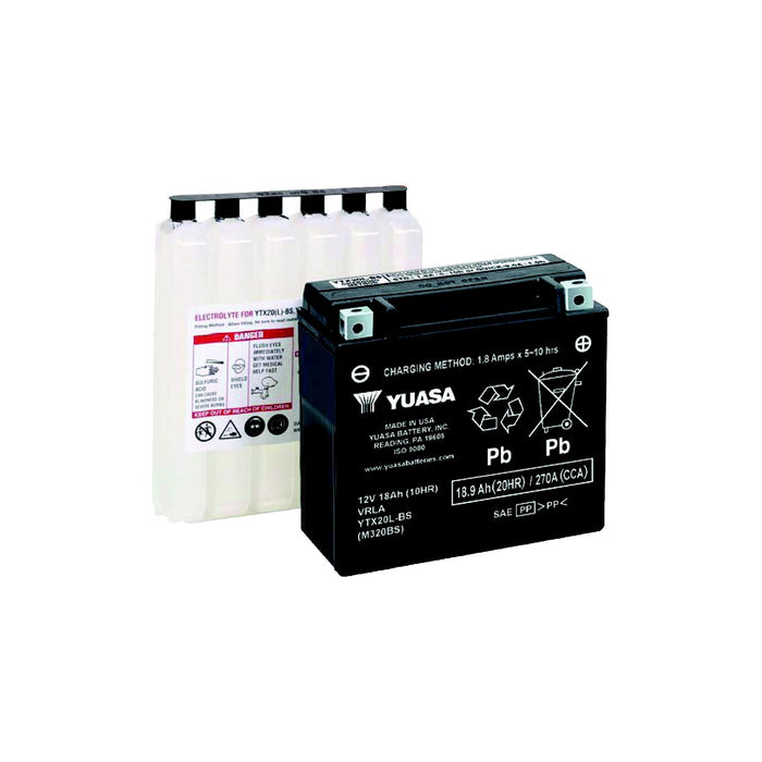Yuasa Battery Inc. YUAM320BS Yuasa Maintenance Free Battery Fresh Pack