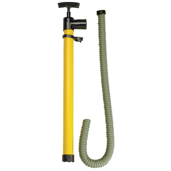 Seachoice 19151 Emergency Hand-Operated, 24 In., 8 GPM Marine Bilge Pump, Safety Yellow Finish