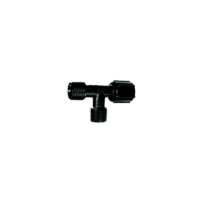 Flair-It 30836 Pexlock Stacking Manifold Tee, 1/2" MPT to BSP Swivel to MPT