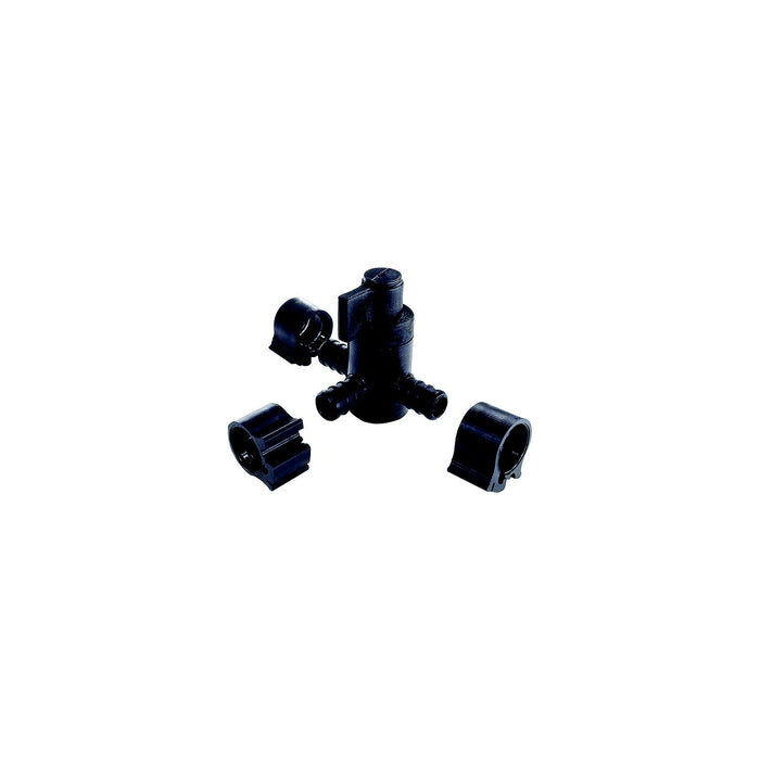 Flair-It 30910 Pexlock 3-Way Valve, PEX 1/2" x 1/2" x 1/2"