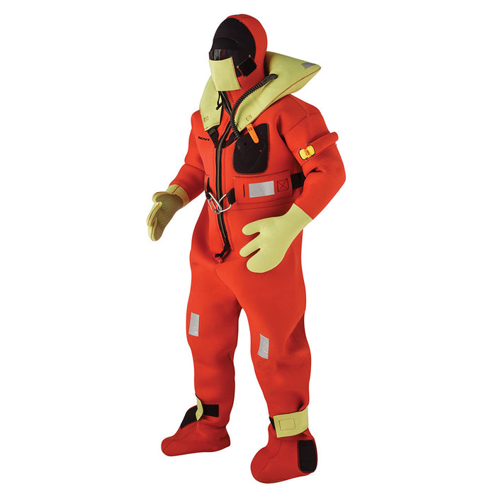 Traje de inmersión comercial Kent - Versión USCG/SOLAS - Naranja - Intermedio