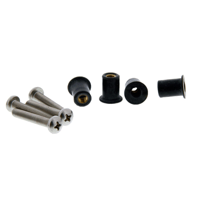 Kit de montaje de tuercas para pozo Scotty 133-4 (paquete de 4)