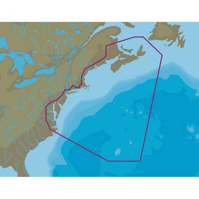 C-MAP M-NA-D062-MS 4D NA-D062 Nova Scotia to Chesapeake Bay microSD™/SD™