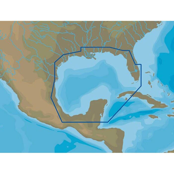 C-MAP M-NA-D064-MS 4D NA-D064 Gulf of Mexico microSD™/SD™
