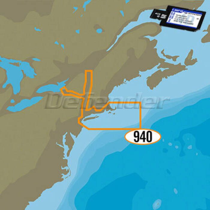 C-MAP M-NA-D940-MS 4D NA-940 Cape Cod, Long Island & Hudson River