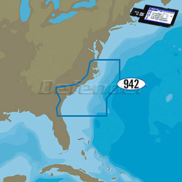 C-MAP M-NA-D942-MS 4D NA-D942 Norfolk to Jacksonville