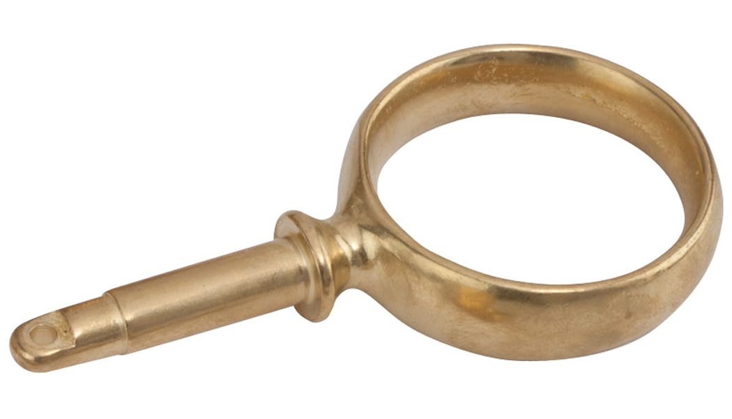 Sea Dog 580590-1 SeaDog Brass Round Horn Oarlocks,A: 1/2" B: 2-1/8"