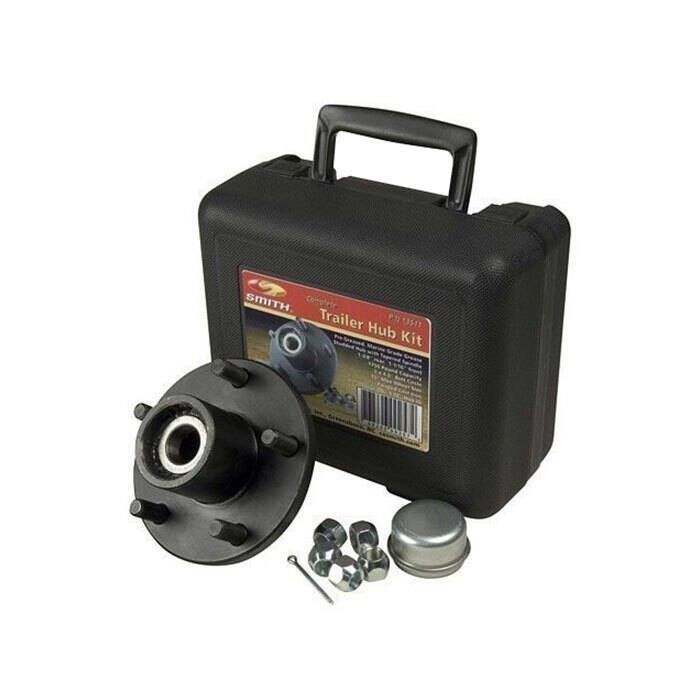C.E. Smith 13210 Pre-Greased Replacement Hub Kit, 5 Stud, 1" Straight Shaft, 1250 lb.
